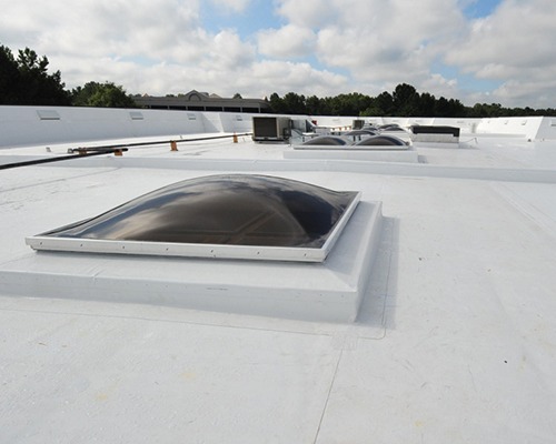 Flat commercial roofing contractor