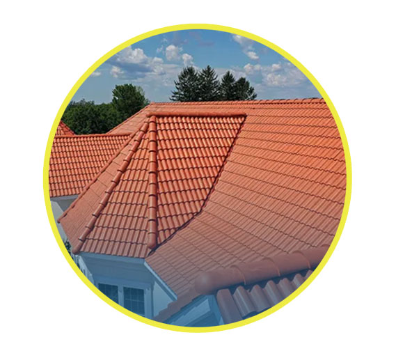 material tile roofing