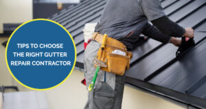 gutter repair contractor