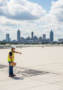 Flat Roof Repair vs Replacement for Atlanta Warehouses 7 flat roof repair vs replacement atlanta warehouses 1