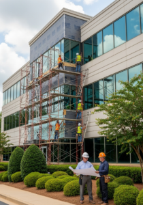 commercial commercial fiber cement siding contractor alpharetta roswell ga 1776356771909